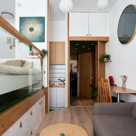 Contemporary Studio For 2 Ternes Daire
